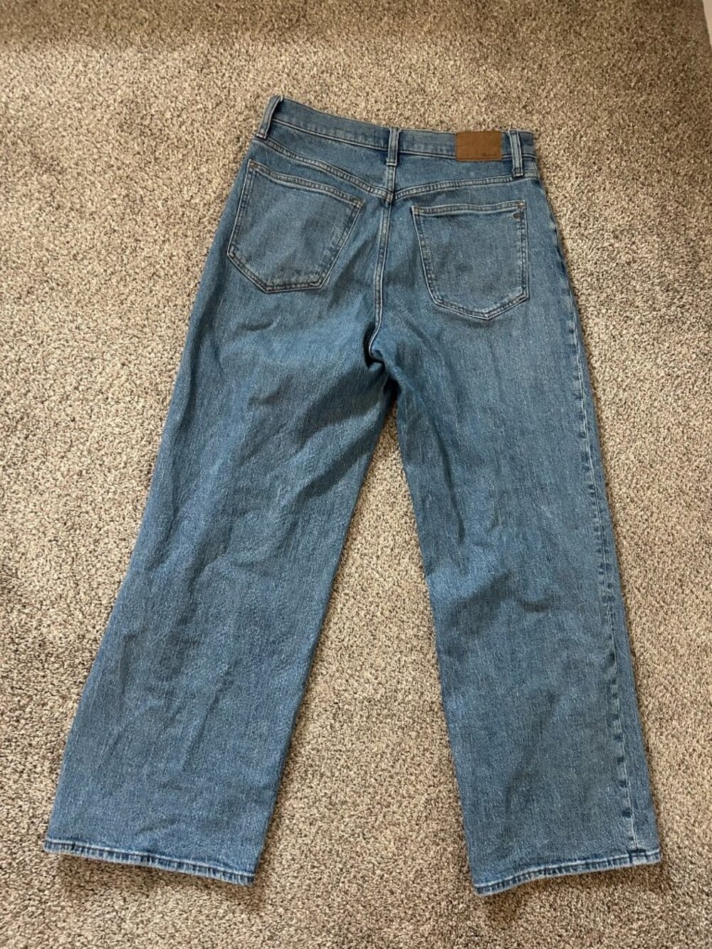 Madewell Perfect Vintage Wide Leg Jean- Size 29 - Picture 3 of 5